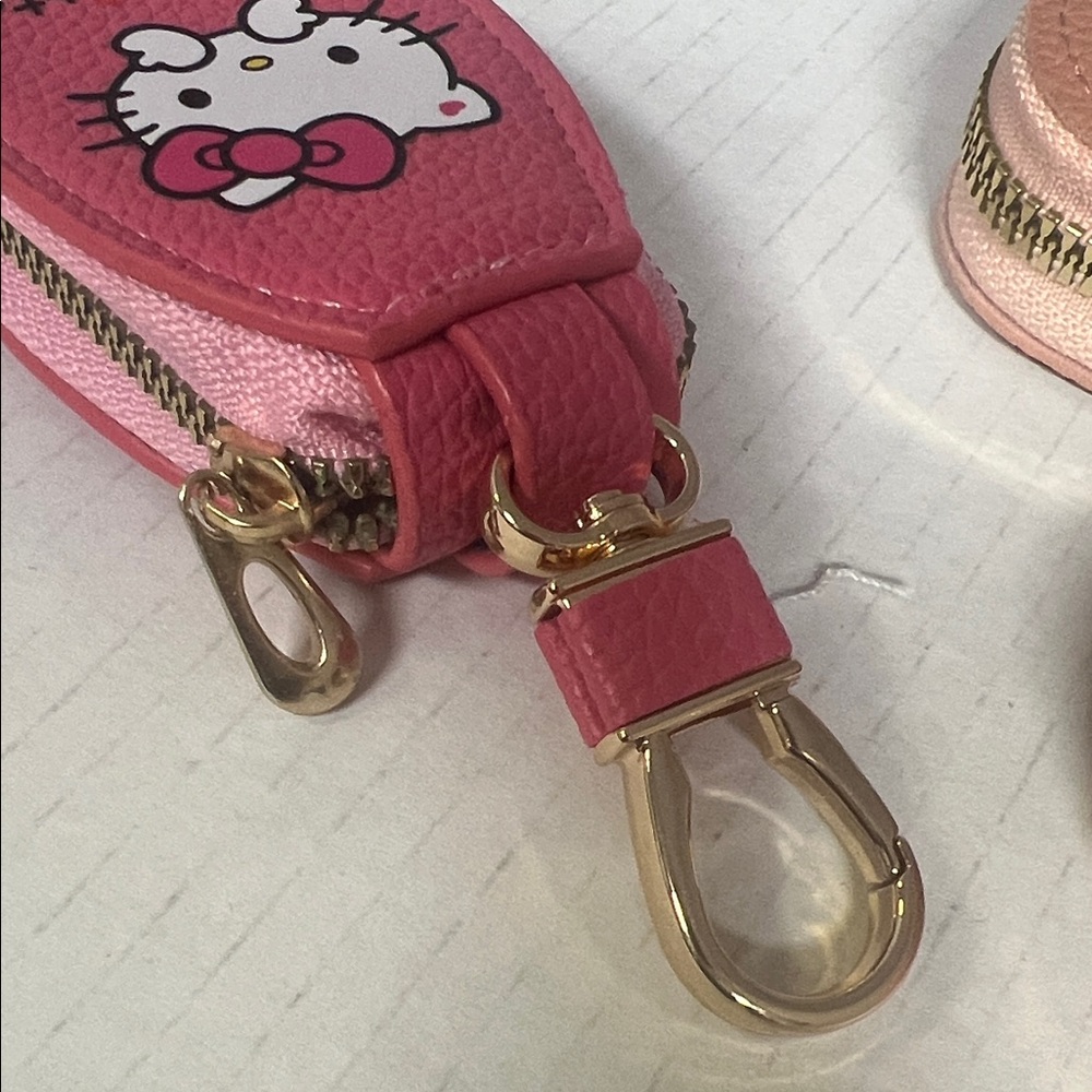 Hello Kitty Pink Kids Accessory Bags - Picture 2 of 4